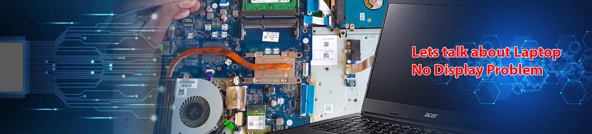 Laptop No Display Problem